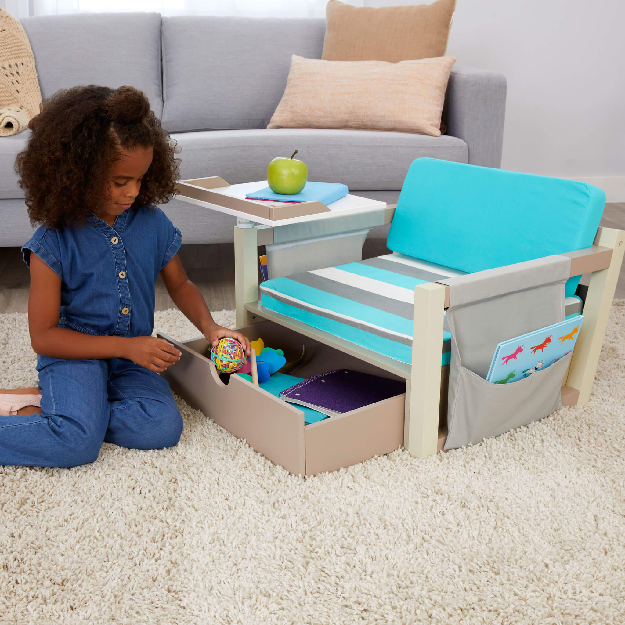 2-in-1 Fun & Study Swivel Desk - Image 7